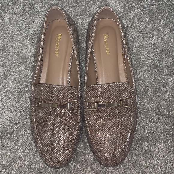 Shoes - Glitter Loafers
